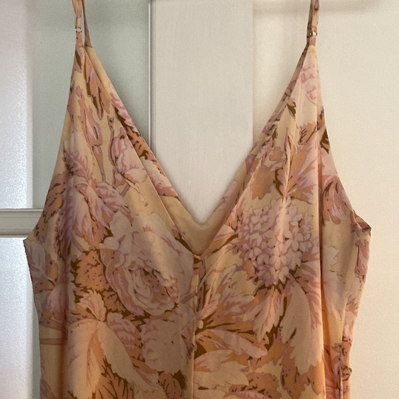 STINE GOYA silk floral slip dress size large - Picture 10 of 13